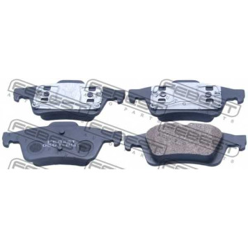 Колодки тормозные дисковые задний для NISSAN PRIMERA(P12,WP12) <b>FEBEST 0501-BLR</b>