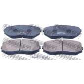 Колодки тормозные дисковые передний <b>FEBEST 0501-TBF</b>