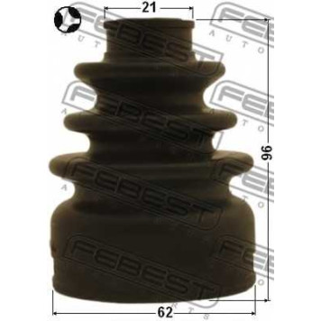 Пыльник приводного вала FEBEST 0515-M2T-1