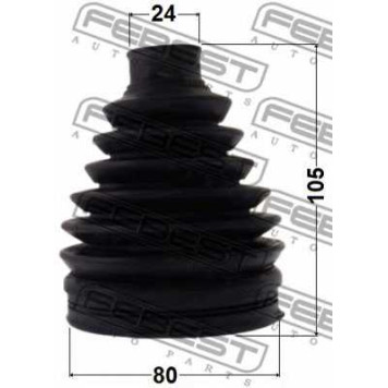 Пыльник приводного вала FEBEST 0517P-BL-1