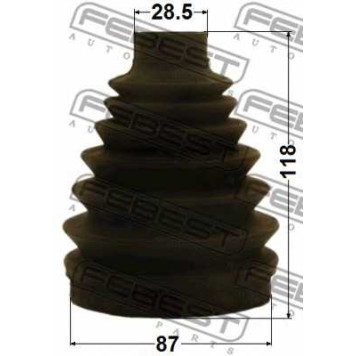 Пыльник приводного вала FEBEST 0517P-CX7-1