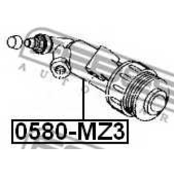 Рабочий цилиндр сцепления FEBEST 0580-MZ3-1