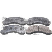 Колодки тормозные дисковые передний <b>FEBEST 0601-ELFF</b>