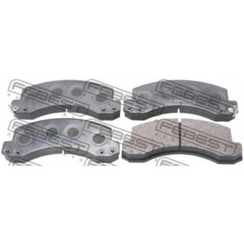 Колодки тормозные дисковые передний <b>FEBEST 0601-ELFF</b>
