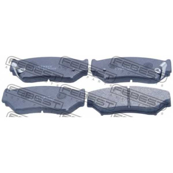 Колодки тормозные дисковые передний для SUZUKI GRAND VITARA(FT), VITARA(ET,TA) <b>FEBEST 0701-SQ420F</b>