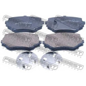 Колодки тормозные дисковые передний для SUZUKI GRAND VITARA(FT), VITARA(ET,TA) <b>FEBEST 0701-SQ625F</b>