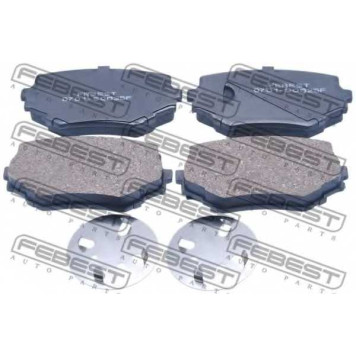 Колодки тормозные дисковые передний для SUZUKI GRAND VITARA(FT), VITARA(ET,TA) <b>FEBEST 0701-SQ625F</b>