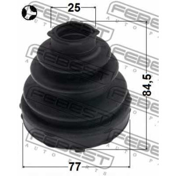 Пыльник приводного вала FEBEST 0715-JB416XT-1