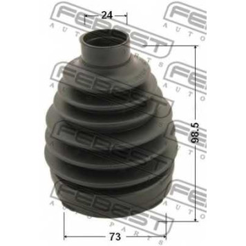 Пыльник приводного вала FEBEST 0817P-B13-1