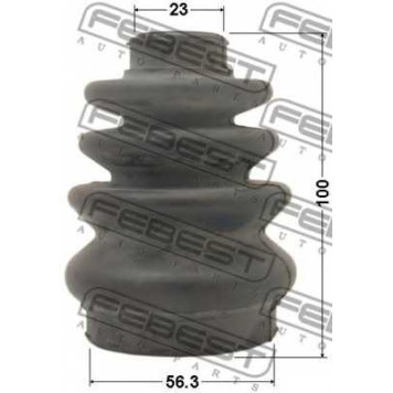 Пыльник приводного вала FEBEST 1015-T200-1