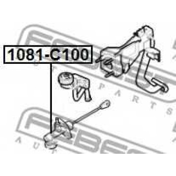 Главный цилиндр сцепления FEBEST 1081-C100-1