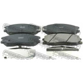 Колодки тормозные дисковые передний для HYUNDAI EQUUS / CENTENNIAL, H-1, TRAJET(FO) <b>FEBEST 1201-H1F</b>