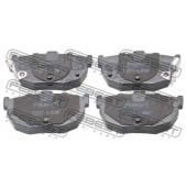 Колодки тормозные дисковые задний для HYUNDAI COUPE(GK,RD), ELANTRA(HD,XD), LANTRA(J-1,J-2) / KIA CERATO(LD) <b>FEBEST 1201-LANR</b>
