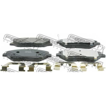 Колодки тормозные дисковые передний <b>FEBEST 1201-SANF</b>