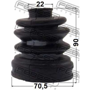 Пыльник приводного вала FEBEST 1215-CM10R-1