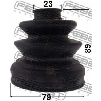 Пыльник приводного вала FEBEST 1215-SANFER-1