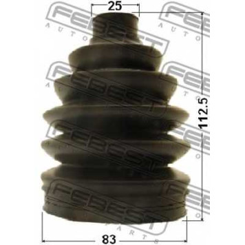 Пыльник приводного вала FEBEST 1217P-TUC20-1