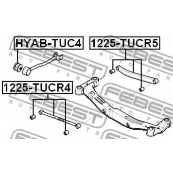 Рычаг независимой подвески колеса FEBEST 1225-TUCR4-1