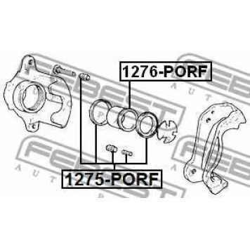 Поршень корпуса скобы тормоза FEBEST 1276-PORF-1