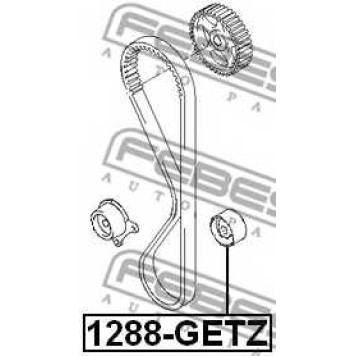 Паразитный / ведущий ролик зубчатого ремня FEBEST 1288-GETZ-1