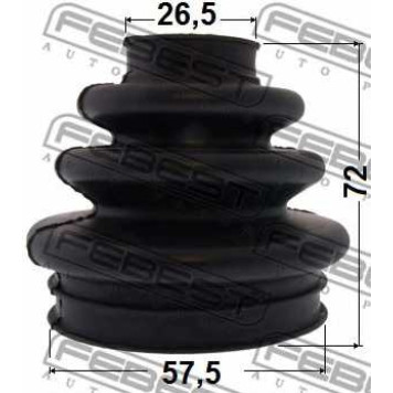 Пыльник приводного вала FEBEST 1417-REXR-1
