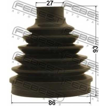 Пыльник приводного вала FEBEST 1615P-164LH-1