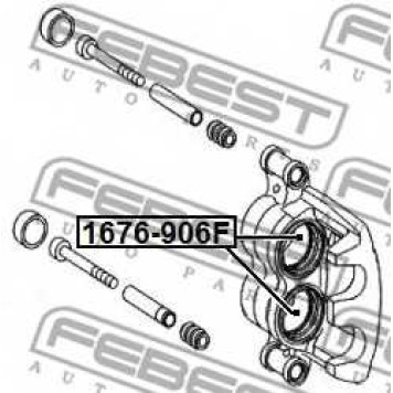 Поршень корпуса скобы тормоза FEBEST 1676-906F-1