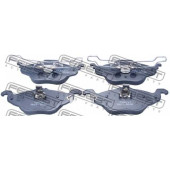 Колодки тормозные дисковые передний <b>FEBEST 1801-ASGF</b>