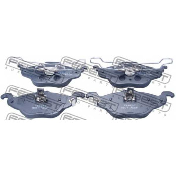 Колодки тормозные дисковые передний <b>FEBEST 1801-ASGF</b>