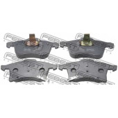 Колодки тормозные дисковые передний <b>FEBEST 1801-ASHF</b>