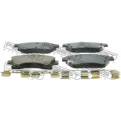 Колодки тормозные дисковые передний <b>FEBEST 1801-ASJF</b>