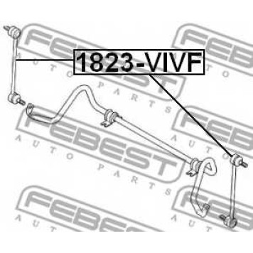 Тяга / стойка стабилизатора FEBEST 1823-VIVF-1