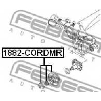Ступица колеса FEBEST 1882-CORDMR-1