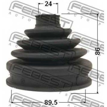 Пыльник приводного вала FEBEST 1917-E53-1