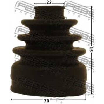 Пыльник приводного вала FEBEST 2015-MAGT-1