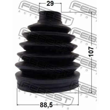 Пыльник приводного вала FEBEST 2017P-GRCH-1