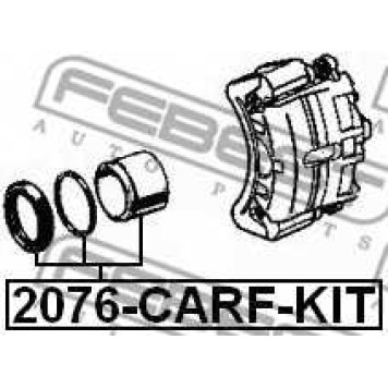 Поршень корпуса скобы тормоза FEBEST 2076-CARF-KIT-1