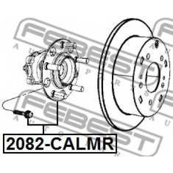 Ступица колеса FEBEST 2082-CALMR-1