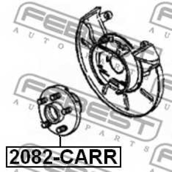 Ступица колеса FEBEST 2082-CARR-1