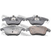 Колодки тормозные дисковые передний для LAND ROVER FREELANDER(LN) <b>FEBEST 2101-CA2F</b>