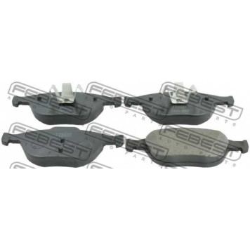 Колодки тормозные дисковые передний <b>FEBEST 2101-RSF</b>
