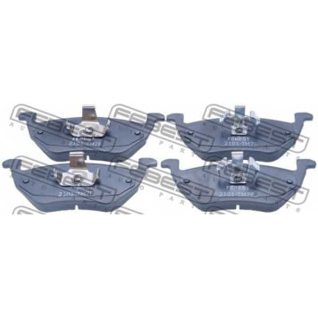 Колодки тормозные дисковые передний <b>FEBEST 2101-TM7F</b>