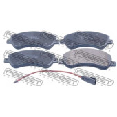 Колодки тормозные дисковые передний <b>FEBEST 2101-TT9F</b>