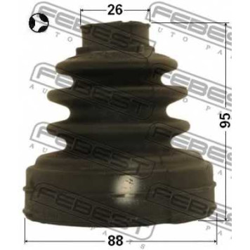 Пыльник приводного вала FEBEST 2115-CA220LHT-1