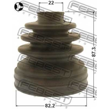 Пыльник приводного вала FEBEST 2115-TC7T-1