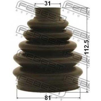 Пыльник приводного вала FEBEST 2117P-CA216-1