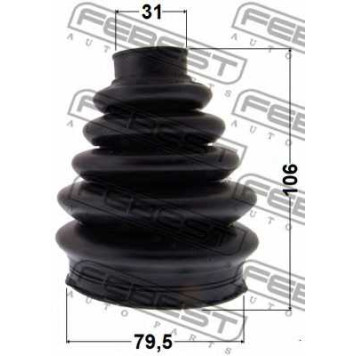 Пыльник приводного вала FEBEST 2117P-FOCII-1