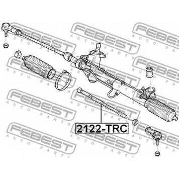Осевой шарнир рулевой тяги FEBEST 2122-TRC-1