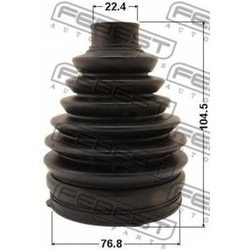 Пыльник приводного вала FEBEST 2217P-CD-1