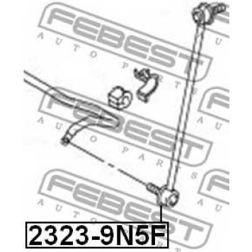 Тяга / стойка стабилизатора FEBEST 2323-9N5F-1